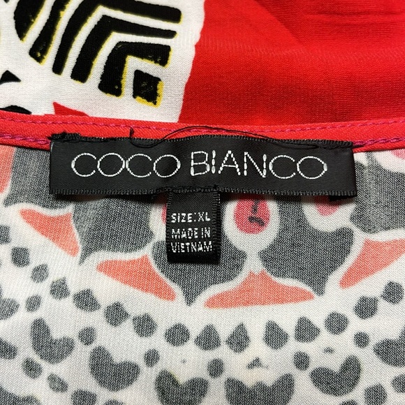 Coco Bianco cold shoulder top, size XL, NWT - Picture 9 of 13